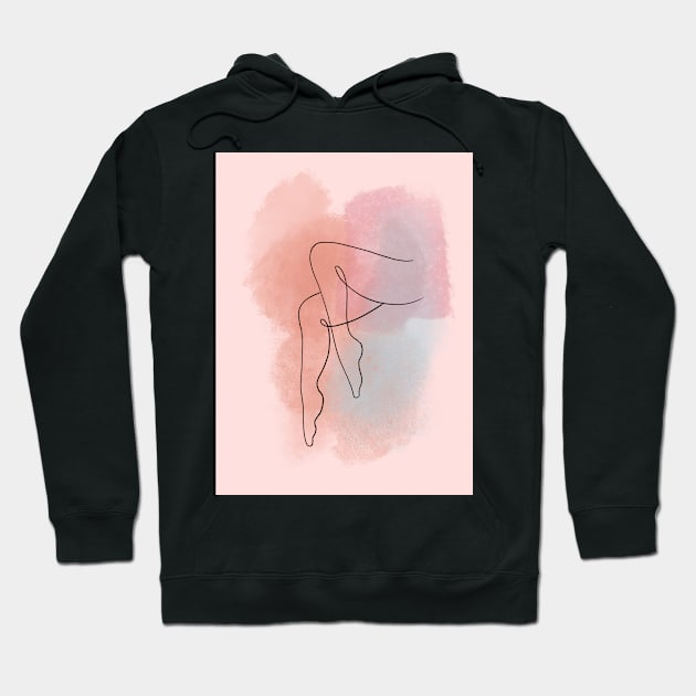 Leg#1 Hoodie by chloeklbennett